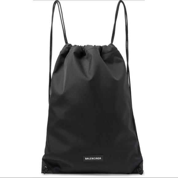 Balenciaga drawstring bag